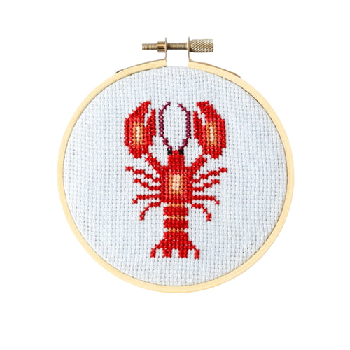 Lobster Cross Stitch Kit