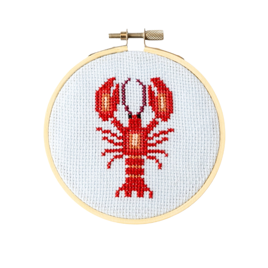 Lobster Cross Stitch Kit