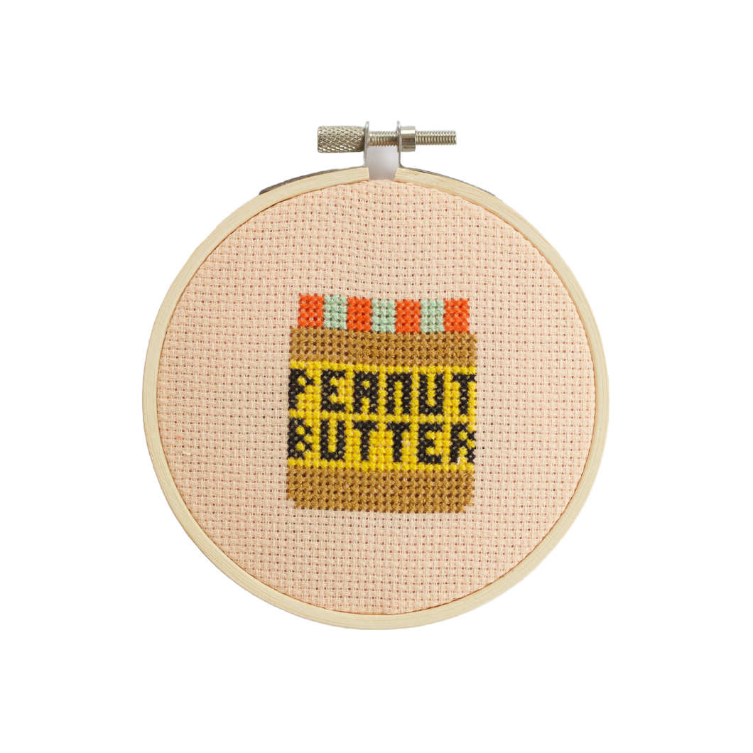 Peanut Butter Cross Stitch Kit