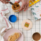 Peanut Butter Mini Cross Stitch PDF Pattern – Instant Download