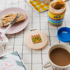 Peanut Butter Mini Cross Stitch PDF Pattern – Instant Download