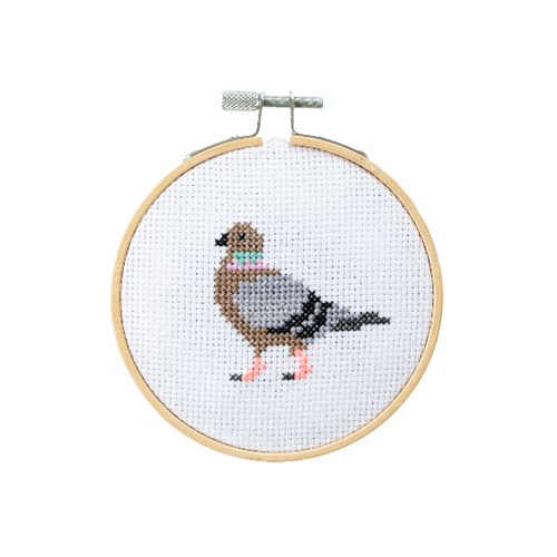 Pigeon Cross Stitch Kit
