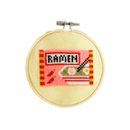 Ramen Beginner Cross Stitch Kit