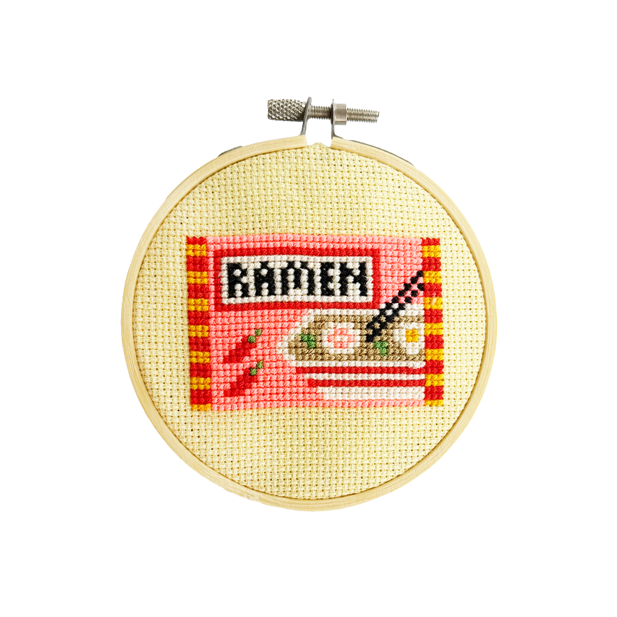 Ramen Beginner Cross Stitch Kit
