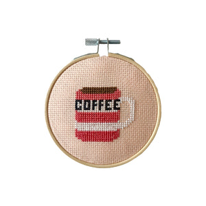 Coffee Cross Stitch Kit