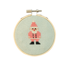 Christmas Santa Cross Stitch Kit