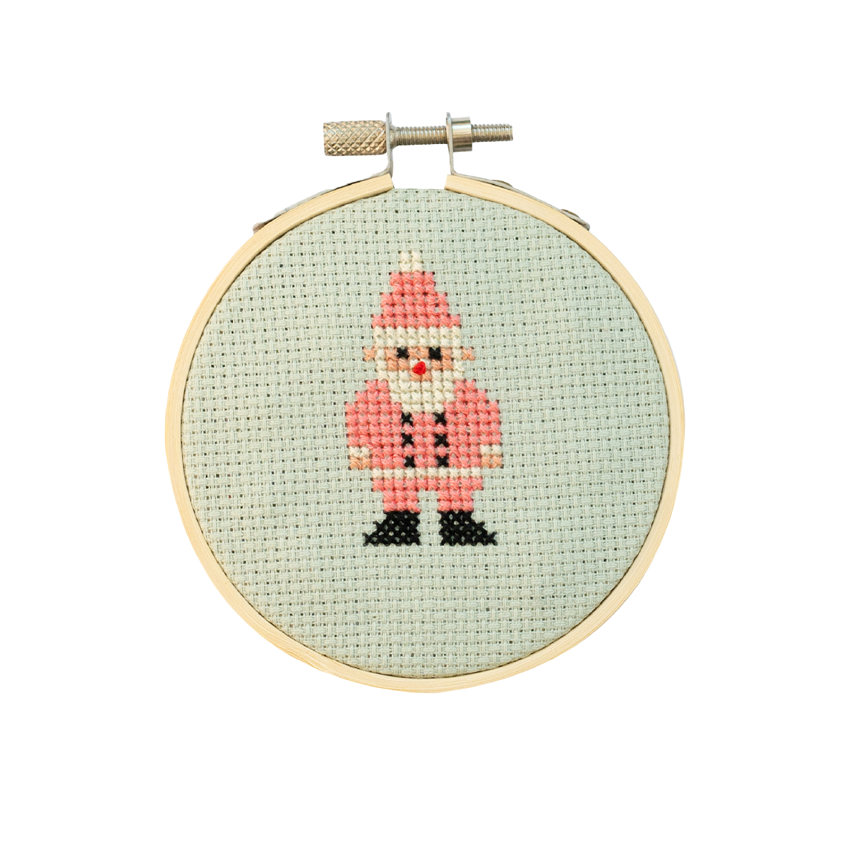 Christmas Santa Cross Stitch Kit