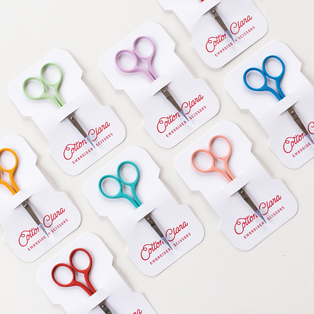 Colourful Embroidery Scissors - Various Colours