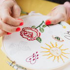 Sun Eye Butterfly Embroidery - One Off Box