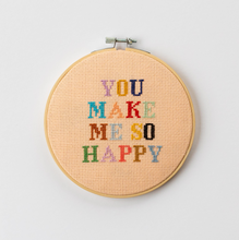 Load image into Gallery viewer, You make me so happy Cross Stitch PDF Pattern – Instant Download