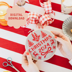 Christmas Year Cross Stitch PDF Pattern