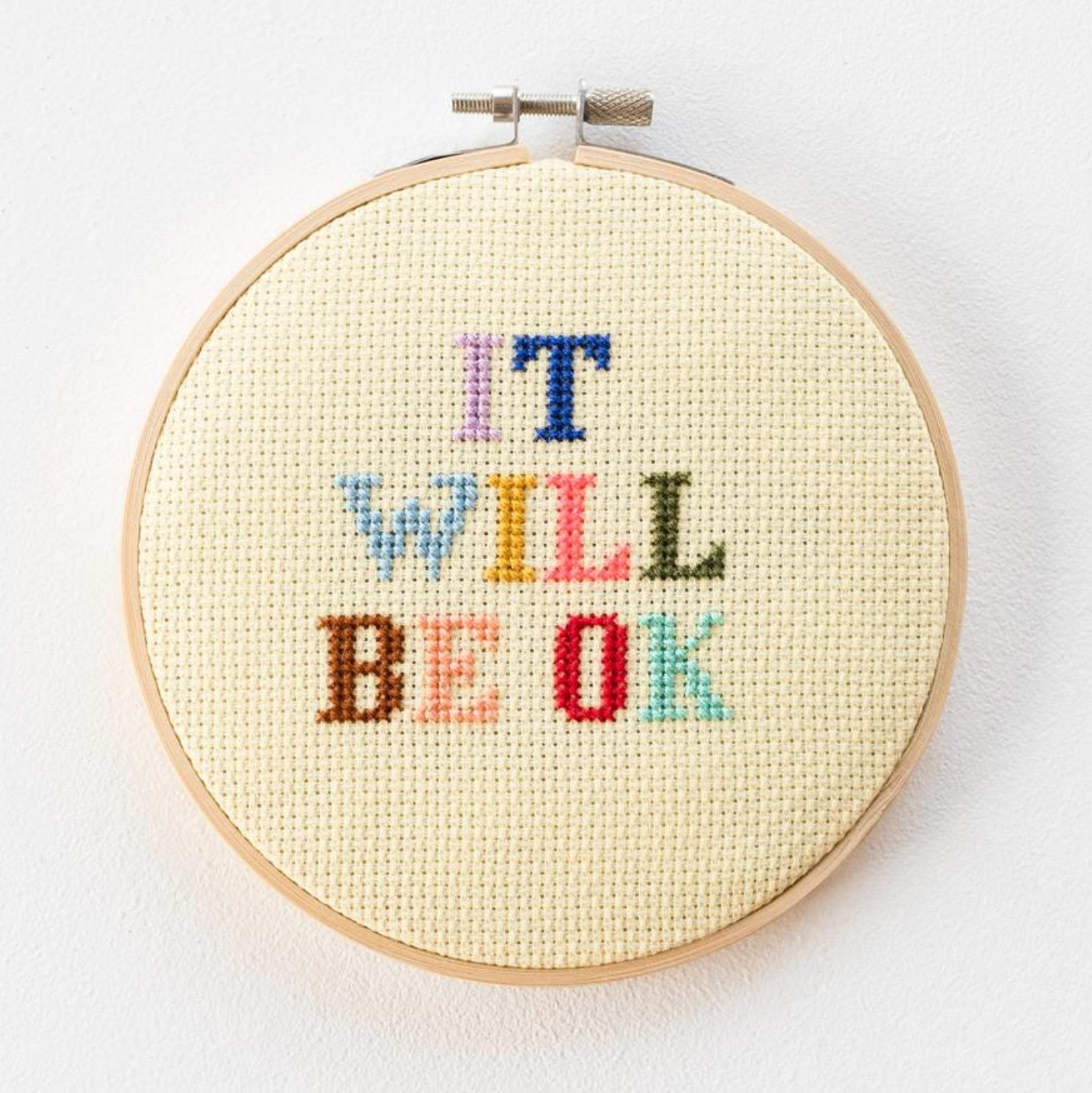 It Will Be Okay Cross Stitch PDF Pattern – Instant Download