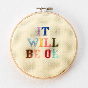It Will Be Okay Cross Stitch PDF Pattern – Instant Download