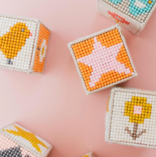 Load image into Gallery viewer, Needlepoint Baby Blocks PDF Pattern - Instant Download