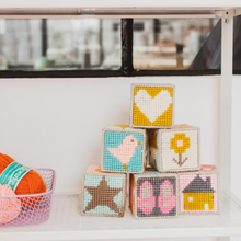 Load image into Gallery viewer, Needlepoint Baby Blocks PDF Pattern - Instant Download