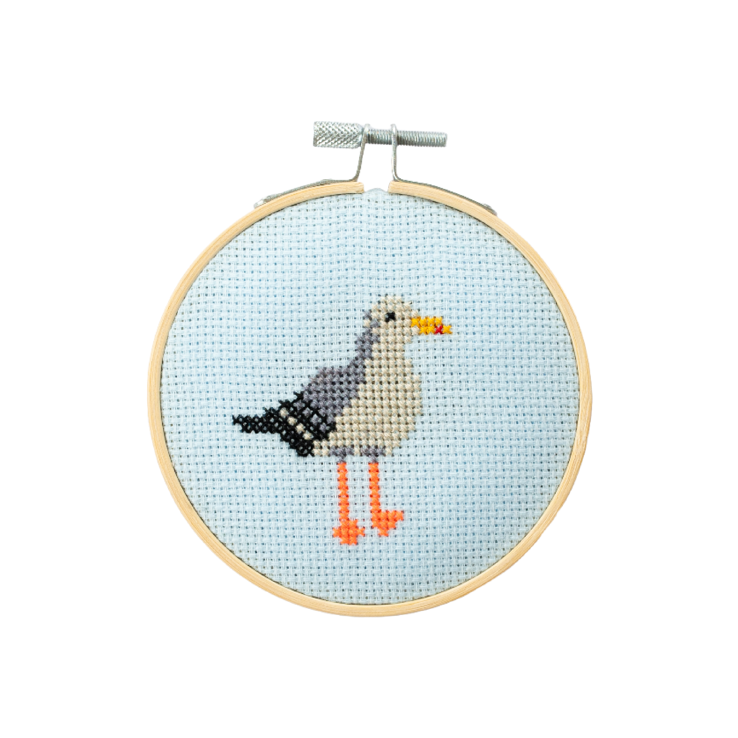 Seagull Cross Stitch Kit – Cotton Clara