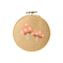 Load image into Gallery viewer, Toadstool Cross Stitch Kit