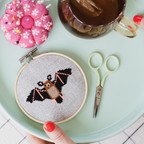 Bat Cross Stitch Kit