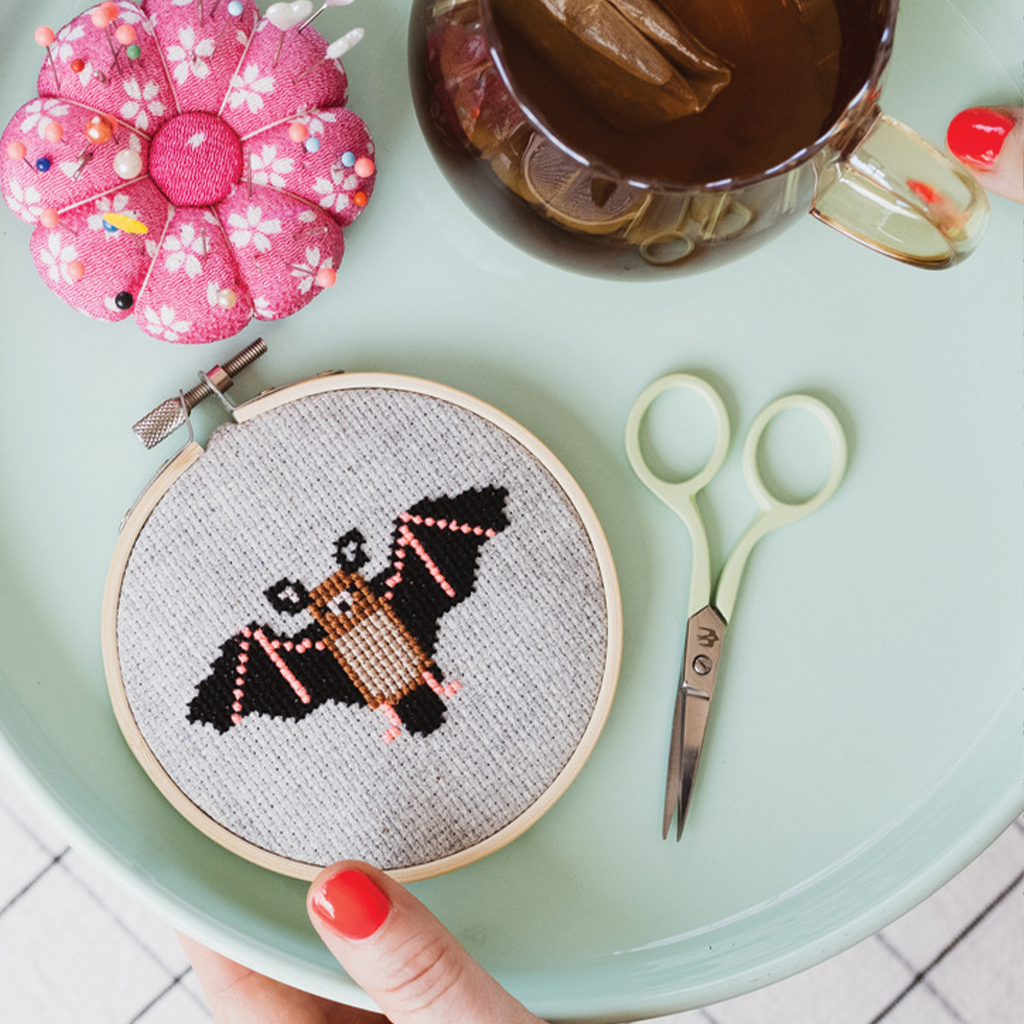 Bat Cross Stitch Kit