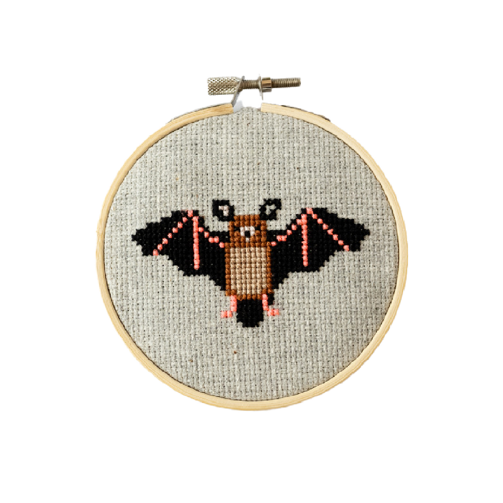 Bat Cross Stitch Kit