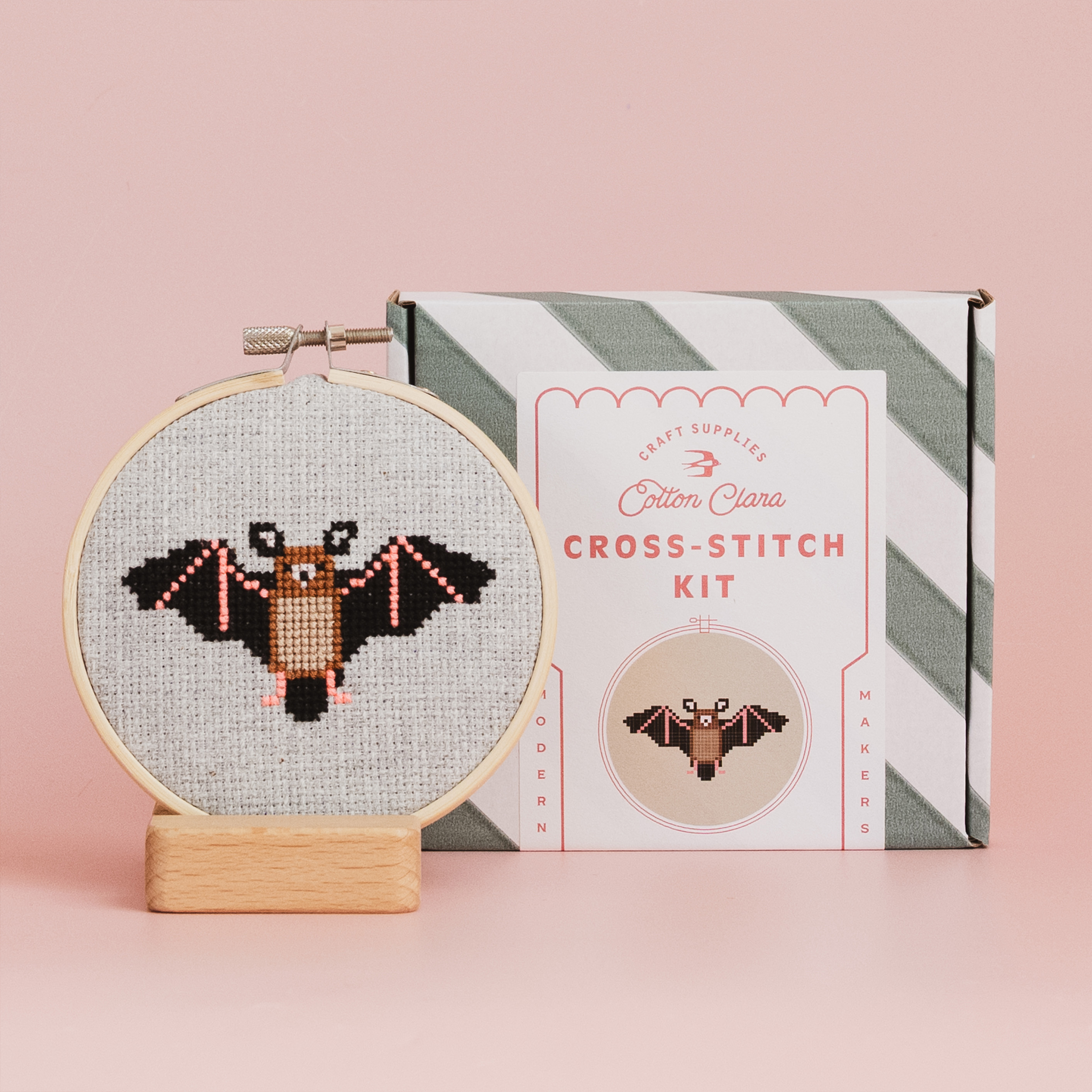 Bat Cross Stitch PDF Pattern – Instant Download