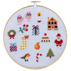Colourful Christmas Cross Stitch Kit