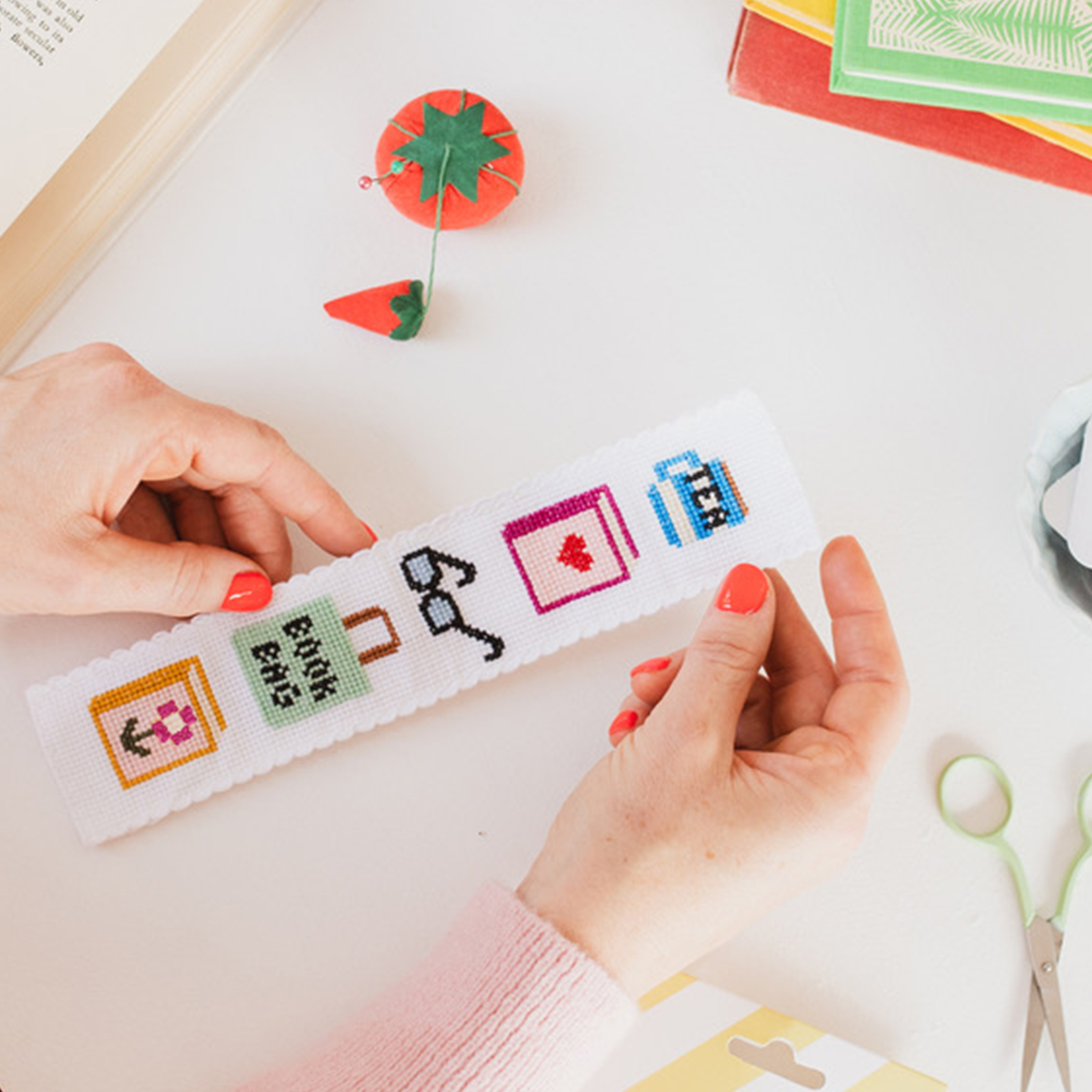 Bookish Bookmark PDF Pattern – Instant Download