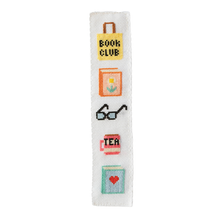 Load image into Gallery viewer, Bookish Bookmark Cross Stitch Kit