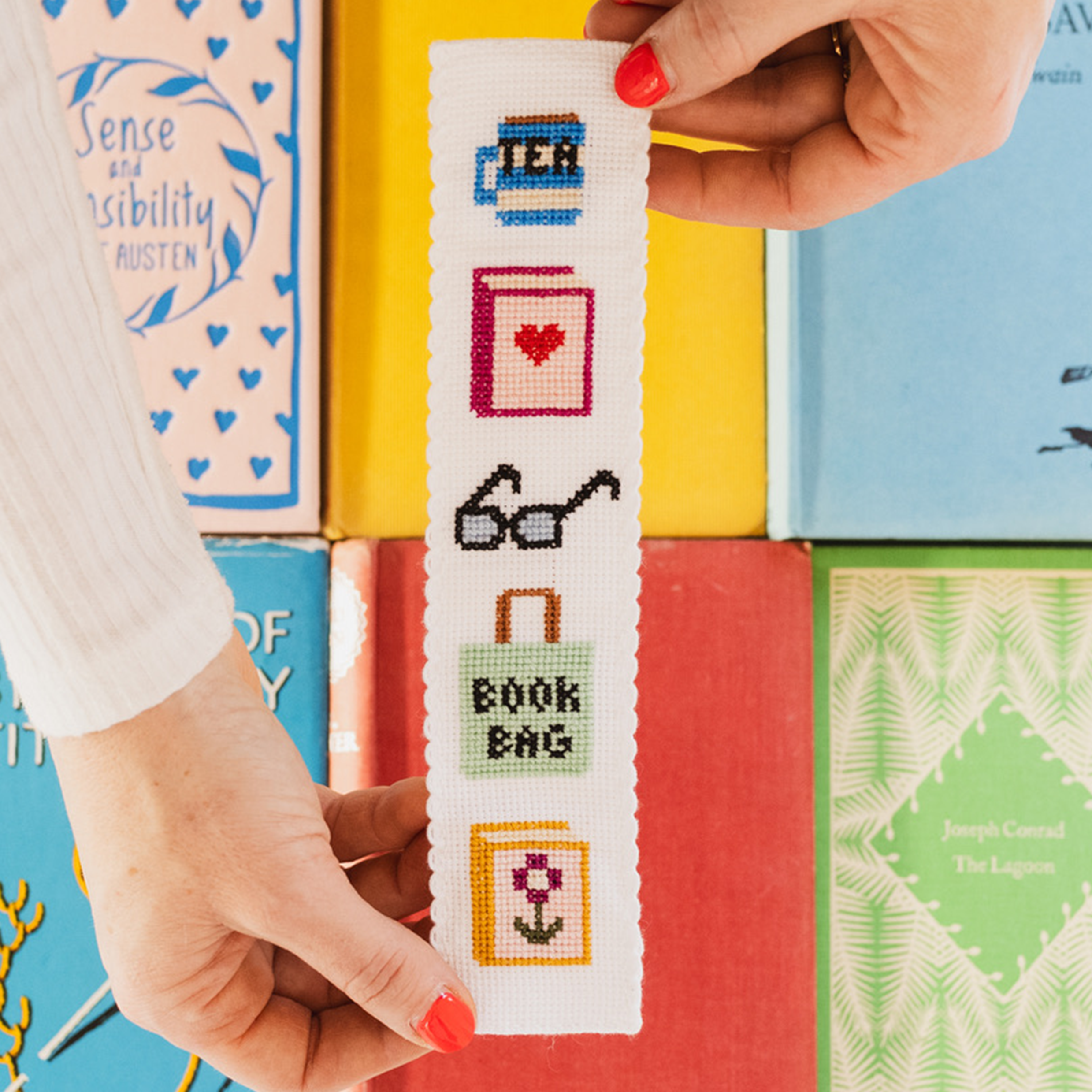 Bookish Bookmark PDF Pattern – Instant Download