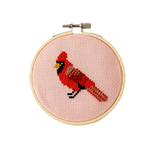 Cardinal Cross Stitch Kit