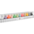 Cotton Clara Acrylic Paint Set Power Colours 12x22ml