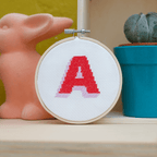 Cotton Clara Alphabet Drop Shadow Cross Stitch PDF Pattern – Instant Download
