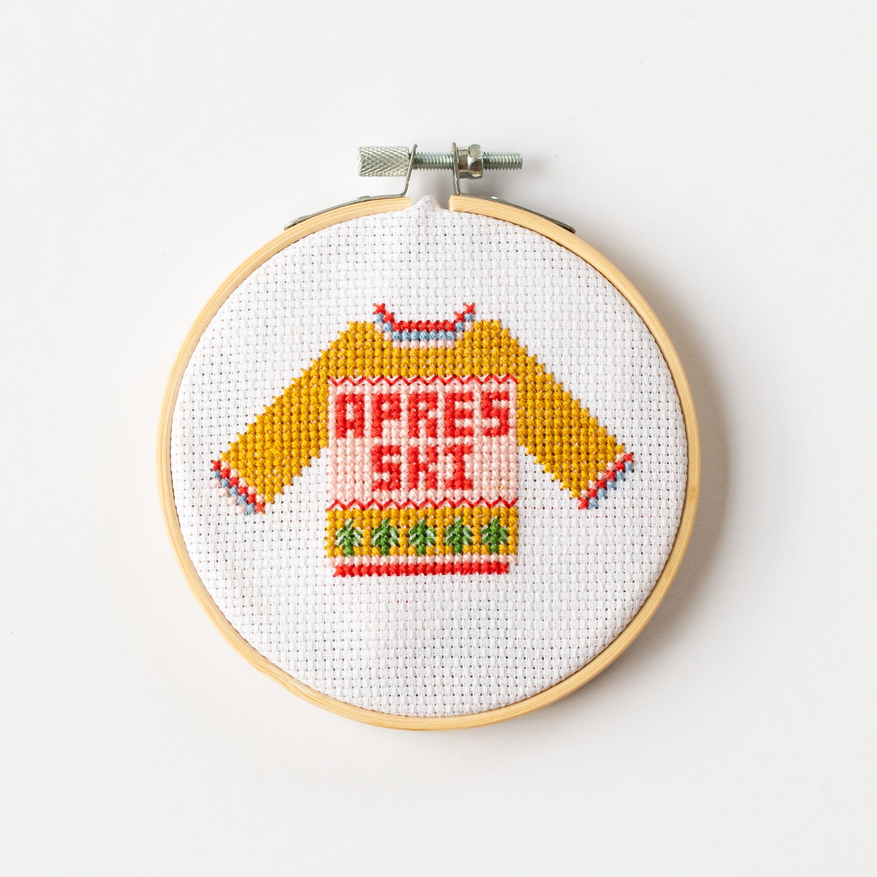 Cotton Clara Apres Ski Mini Cross Stitch PDF Pattern – Instant Download