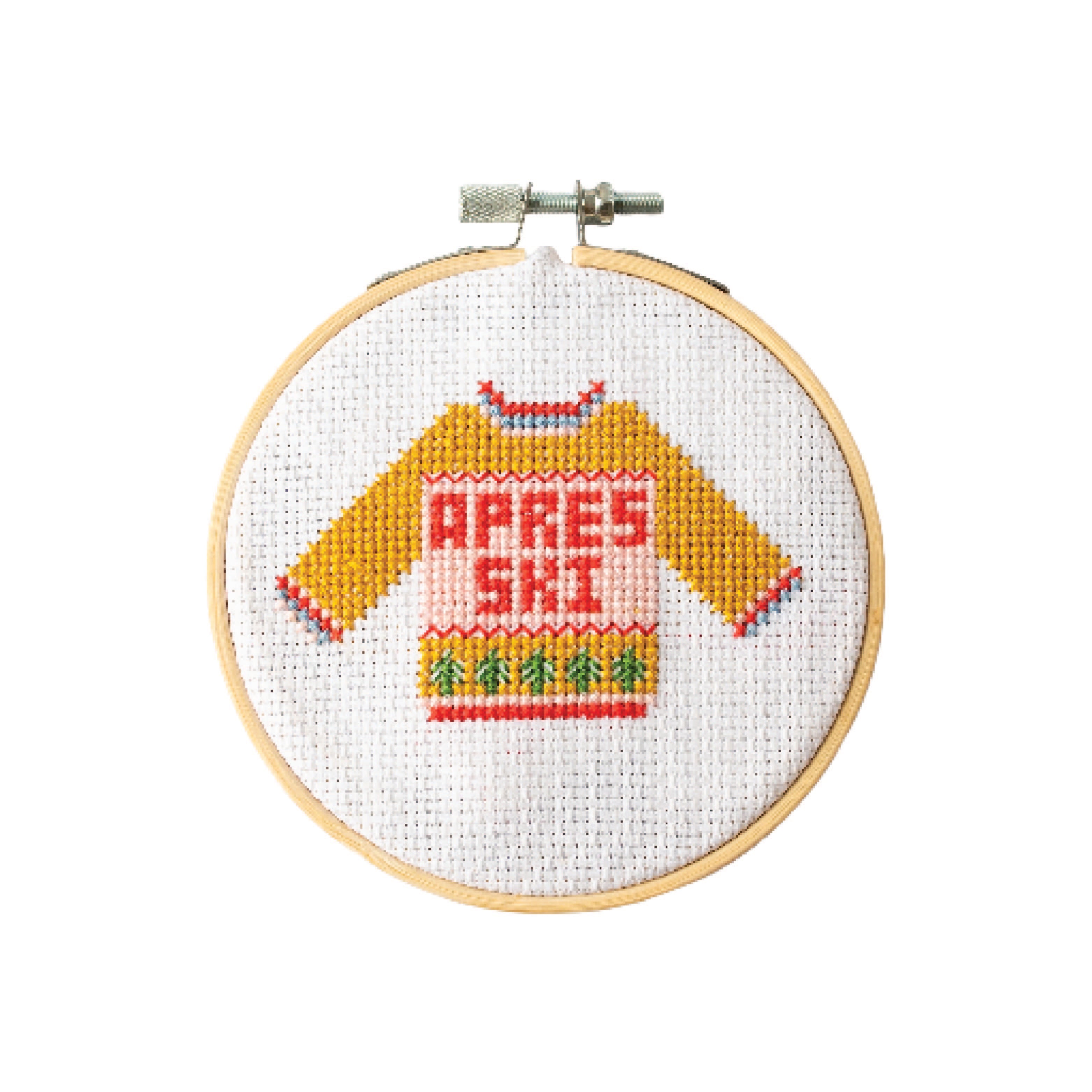 Cotton Clara Apres Ski Mini Cross Stitch PDF Pattern – Instant Download