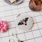 Cotton Clara Bat Cross Stitch Kit