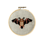 Cotton Clara Bat Cross Stitch Kit