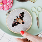 Cotton Clara Bat Cross Stitch Kit