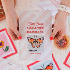 Cotton Clara Beginner Needlepoint Kit - Butterfly