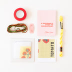 Cotton Clara Beginner Needlepoint Kit - Tomato