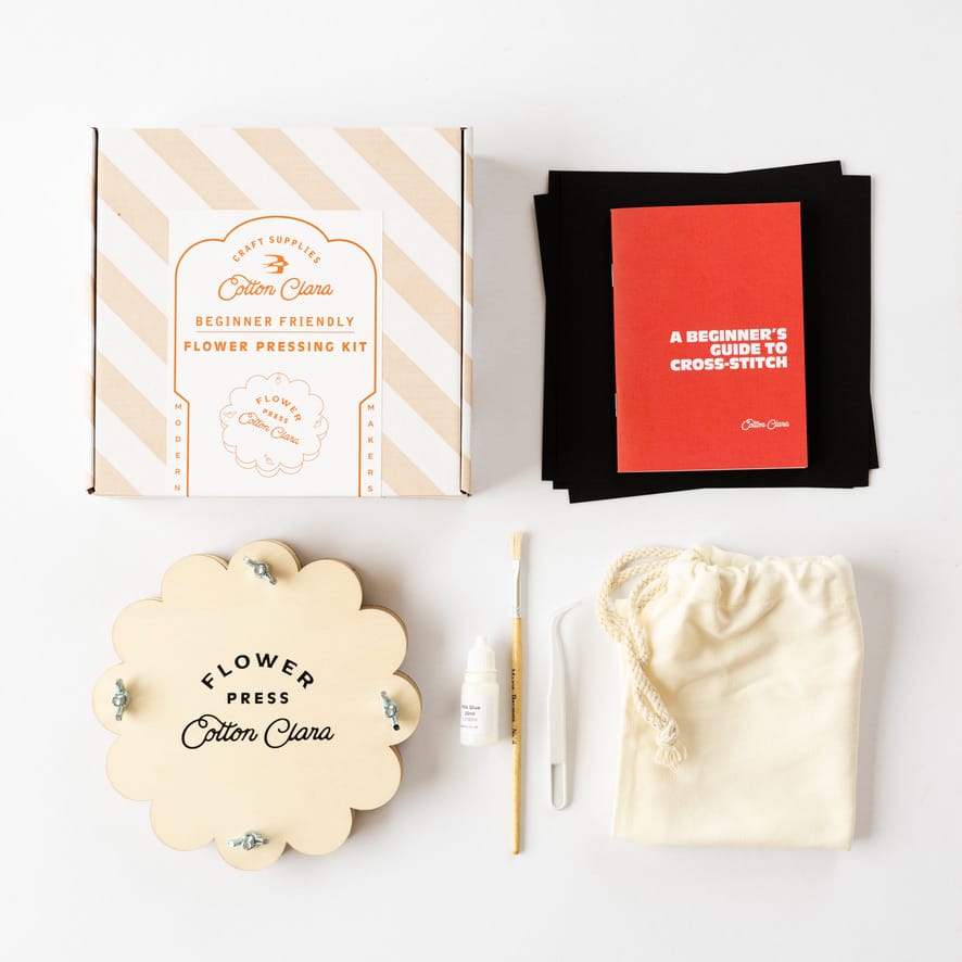 Cotton Clara Beginners Flower Press Kit