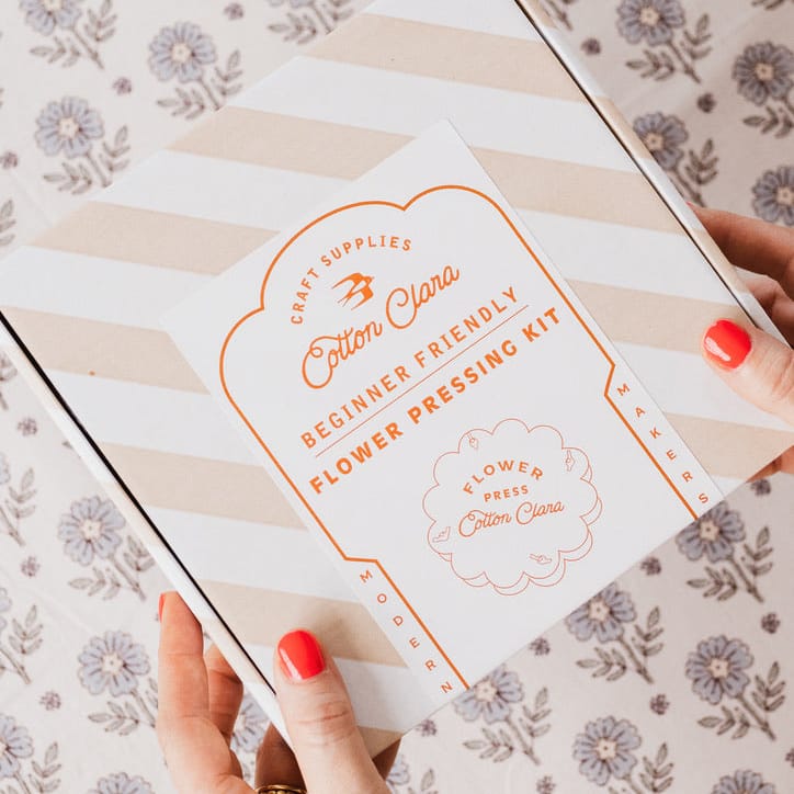 Cotton Clara Beginners Flower Press Kit