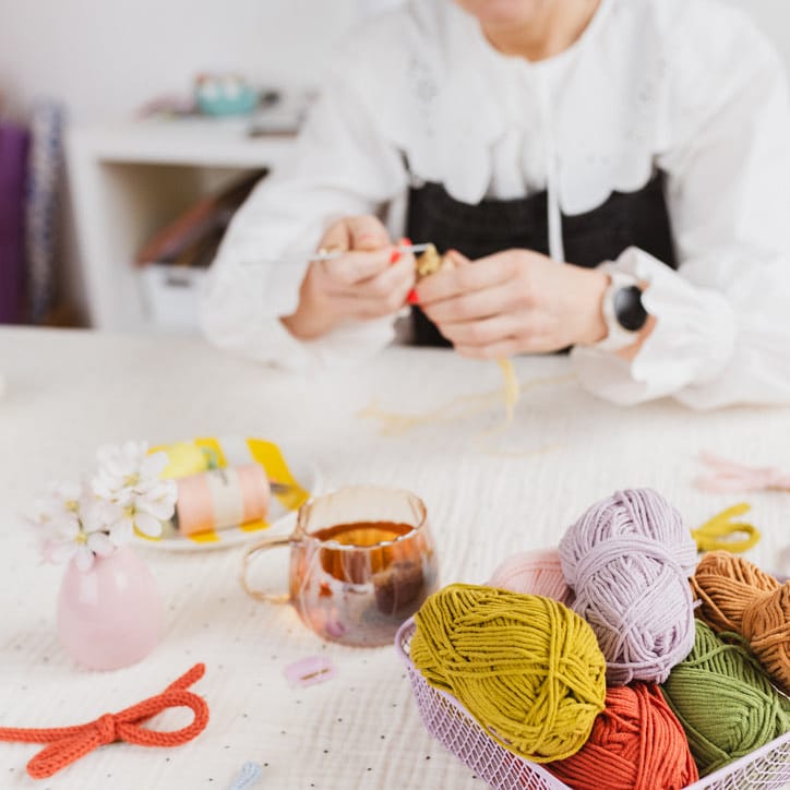 Cotton Clara Beginners French Knitting Kit