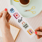 Cotton Clara Bookish Bookmark PDF Pattern – Instant Download