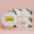 Cotton Clara Butter Cross Stitch Kit
