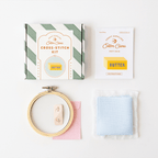 Cotton Clara Butter Cross Stitch Kit
