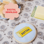 Cotton Clara Butter Cross Stitch PDF Pattern – Instant Download