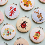 Cotton Clara Cherry Mini Cross Stitch Kit