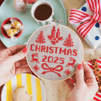 Cotton Clara Christmas Year Cross Stitch PDF Pattern