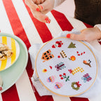 Cotton Clara Colourful Christmas Cross Stitch Kit