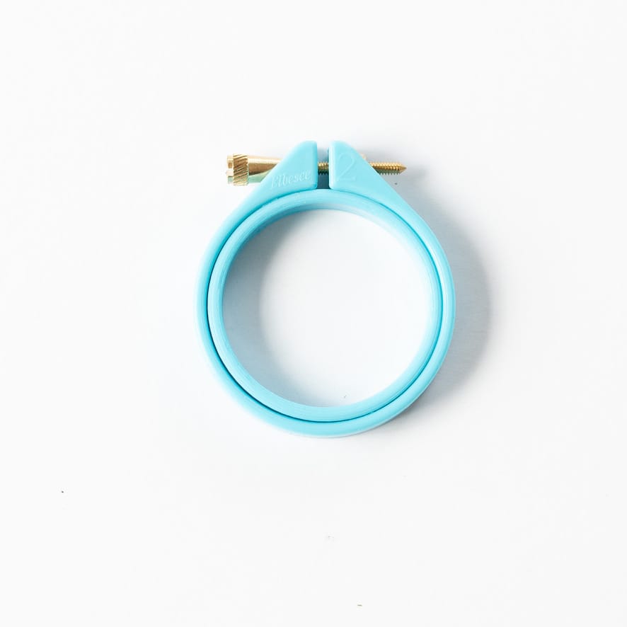 Cotton Clara Colourful Mini Embroidery Hoops 5cm